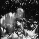 A series of pinhole double self portraits