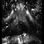 A series of pinhole double self portraits